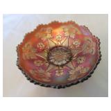 carnival glass bowl