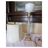 glass lamp (works)