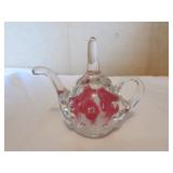joe st.clair teapot ringholder paperweight