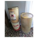 task frying tin & barrels