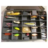 tacklebox & all fishing lures & flies