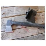 gerber hatchet w/knife in handle
