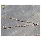 smaller chain w/2 hooks