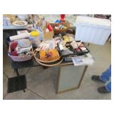 all sewing items,patterns & wall mirror
