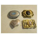 4 belt buckles