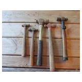 5 ballpeen hammers