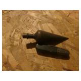 brass plumb bob & barlow knife