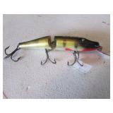 creek chub pikie wooden 3 hook fishing lure