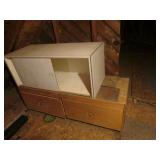 3 larger cabinets