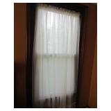 2 sets of curtains & valance