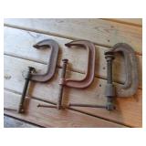 3  c-clamps