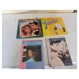 grease records & music books