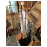 aluminum flag pole & wand