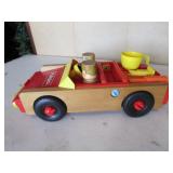 vintage play school toy car
