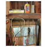 fishing net,ceiling fan brace & items