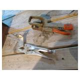 2 vise grip clamps
