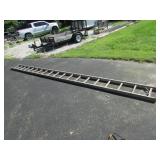 19 ft aluminum ladder