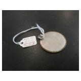 sterling silver pendant mirror