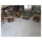 4 pc coffee & end table set