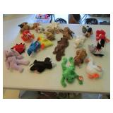all ty beanie babies & crate