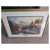 thomas kinkade valley of peace picture
