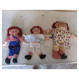 raggedy ann & andy dolls