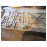 saws,pliers & lugnut wrench