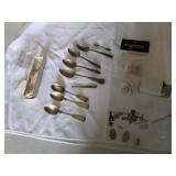old spoons,tiny locks & keys,oil lamp wicks