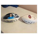 pittman & castonzo colts footballs