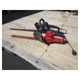 2 electric hedgetrimmers incl:craftsman