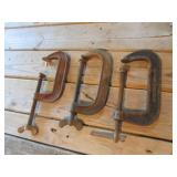 3  c-clamps