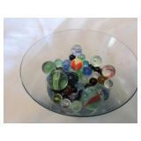 bowl w/marbles