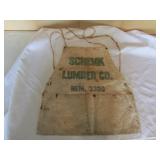 schenk lumber co Hem. 3300 nail apron
