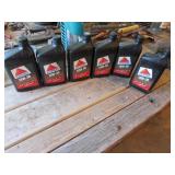 6 full jugs of citgo10W-30 oil