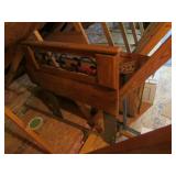 twin size headboard & bed frame