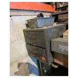 metal organizer cabinet & all hardware inside