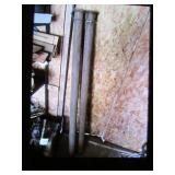 antique oak columns(apprx. 6 ft )