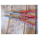 2 longer needlenose pliers