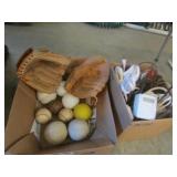 ball mits,balls & cords
