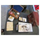 jewelry box & all costume jewelry