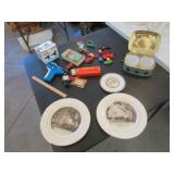windfall & hazel dell church plates,toys,items