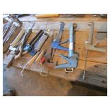 caulking guns,saws & mason tools