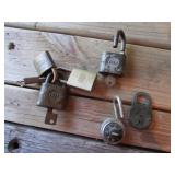 locks(3 have keys)