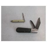 2 pocketknives incl:barlow