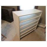 white shelf