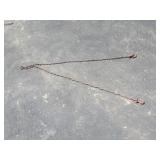 chain w/2 hooks