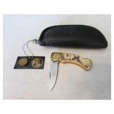 franklin mint pheasant knife