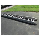 aluminum extension ladder