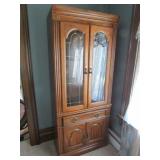 lighted cabinet