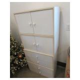 white cabinet